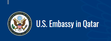 US Embassy Qatar Jobs logo-389x144